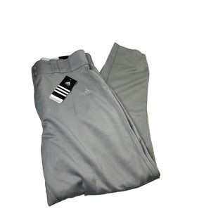 Adidas Pro Baseball Pant Large Traditional Cut Gray Men's New With Tags